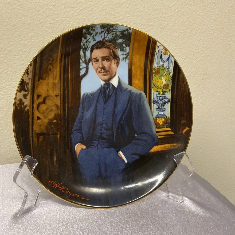1989 W.S. George 9th Collector Plate Gone With The Wind 